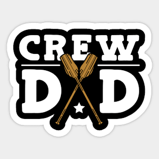 Crew Dad Rowing Dad Sticker